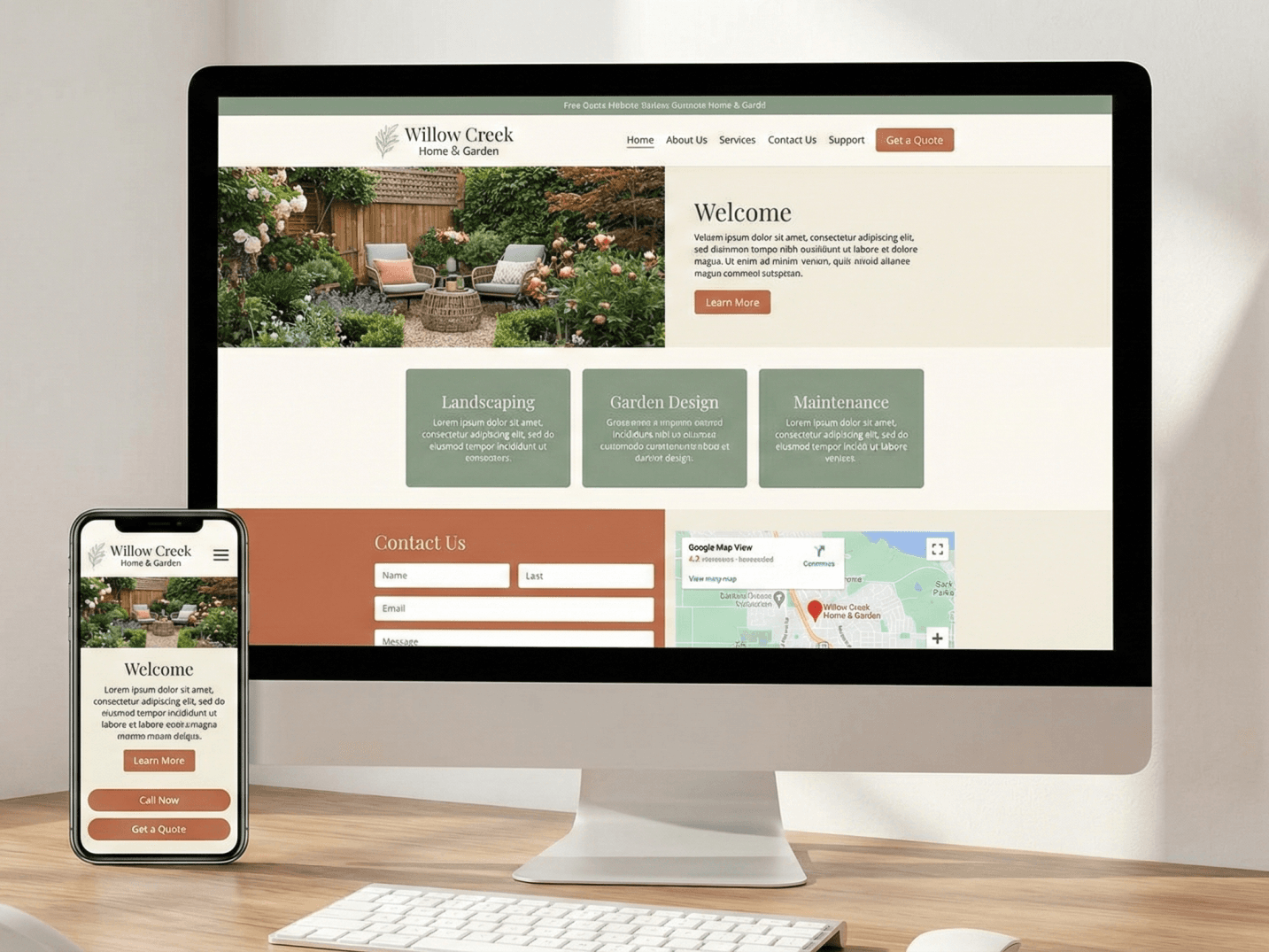 Small Business Website